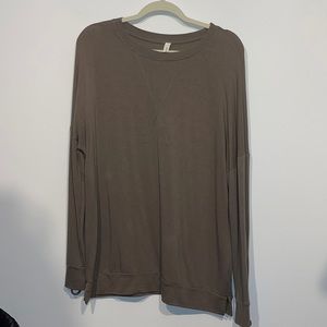 Olive comfy top
